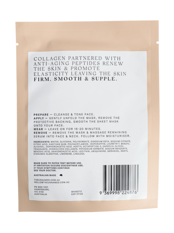 Firming + Anti Ageing Face Mask