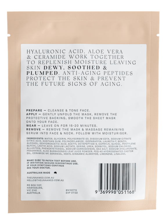 Hydrating + Anti-Aging Sheet Mask