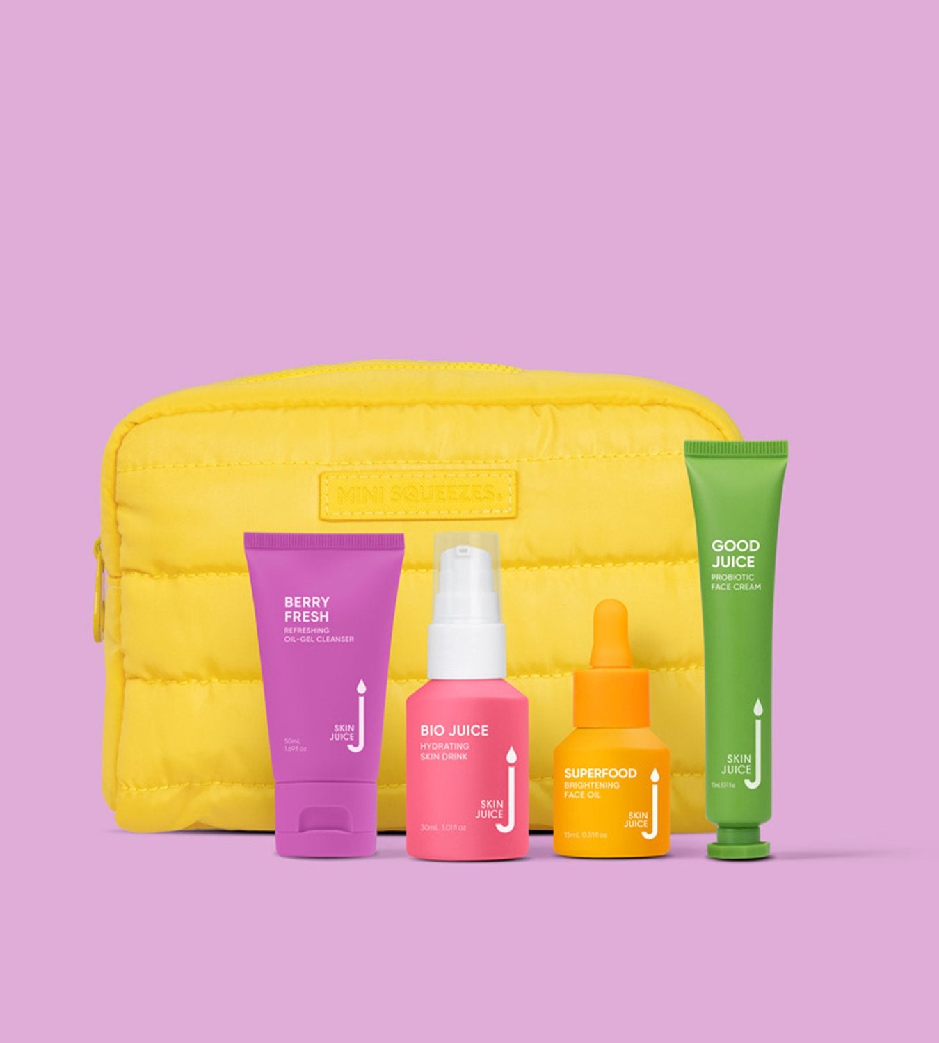 Skin Juice Australian Skin Care Travel Pack Combination Skin Types